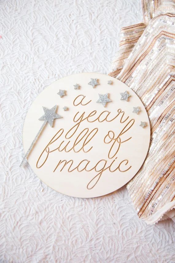 Magical Celestial First Birthday Sign Whimsical Birthday | Etsy | Etsy (US)
