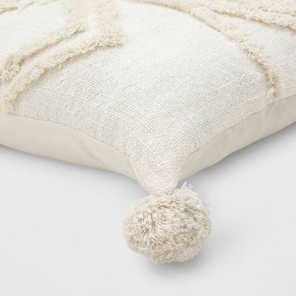 High Low Throw Pillow Cream - Opalhouse™ | Target