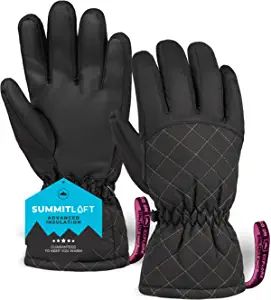 Tough Outdoors Women's Ski Gloves - Waterproof Women's Snow Gloves - Winter Ski Snow Gloves - Sno... | Amazon (US)