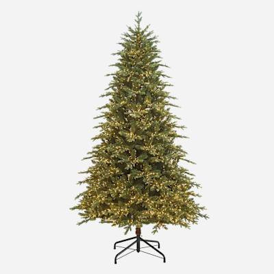 (C10) Pre-Lit LED Bradley Spruce Christmas Tree, 9' | At Home