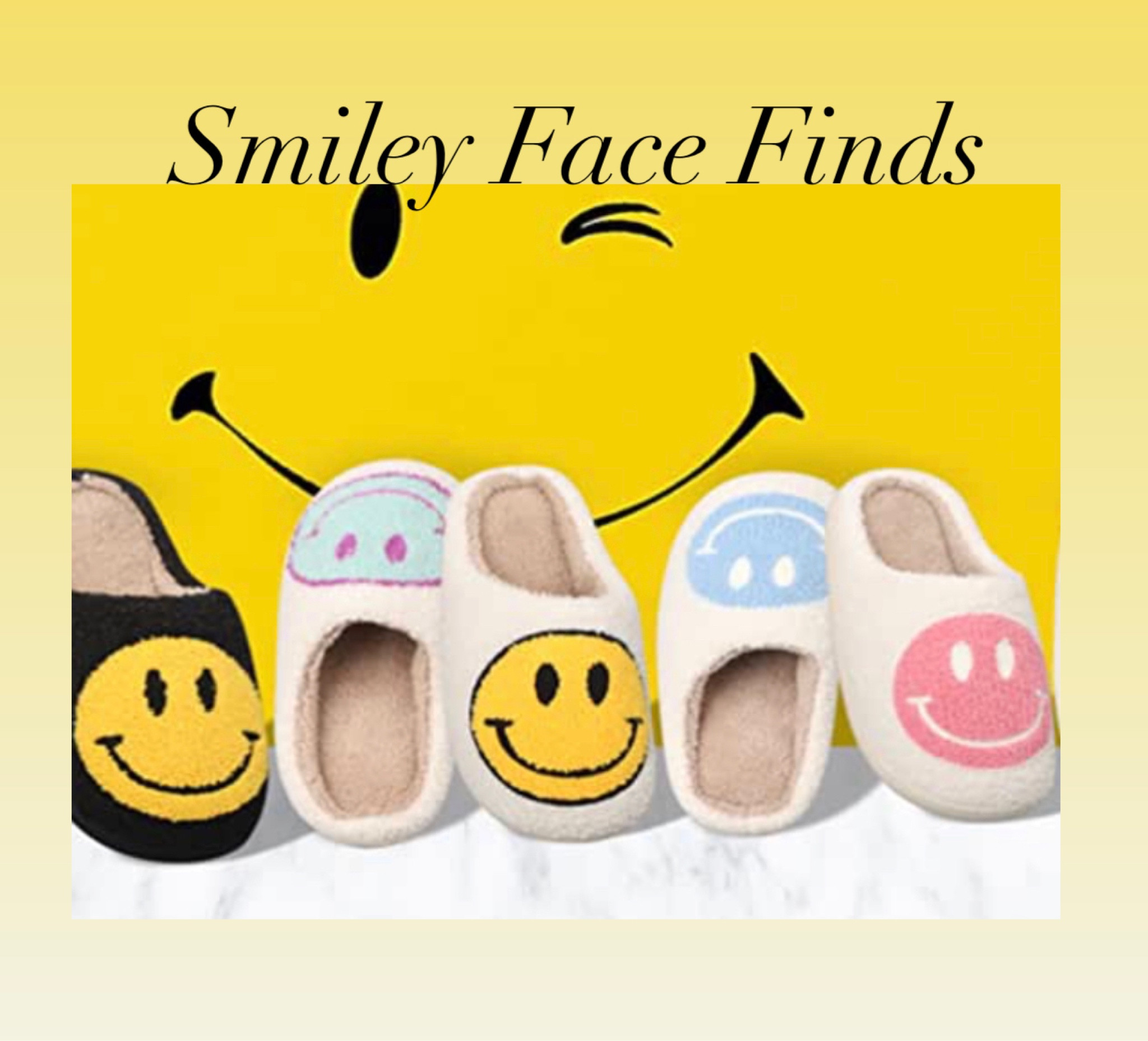 Smiley Face Finds - Finding Happiness

#LTKfamily #LTKhome #LTKGiftGuide