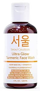 Korean Skin Care Turmeric Sensitive Skin Face Wash Cleanser – Korean Skincare Beauty Products K... | Amazon (US)