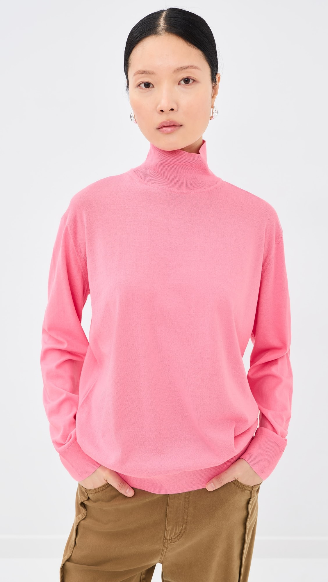 Super Fine Gauge Perfect Turtleneck Pullover | Shopbop