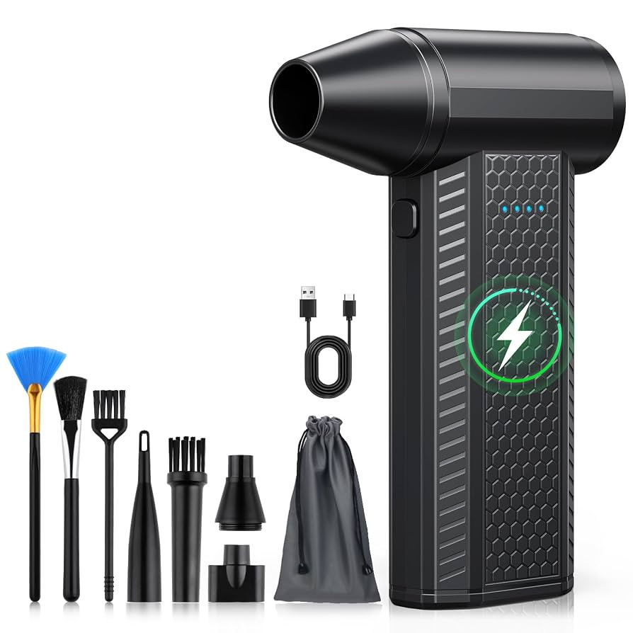 FOURQ F4 Electric Air Duster-130000RPM Super Power Cordless Air Duster,Use Brushless Motor,4-Gear... | Amazon (US)