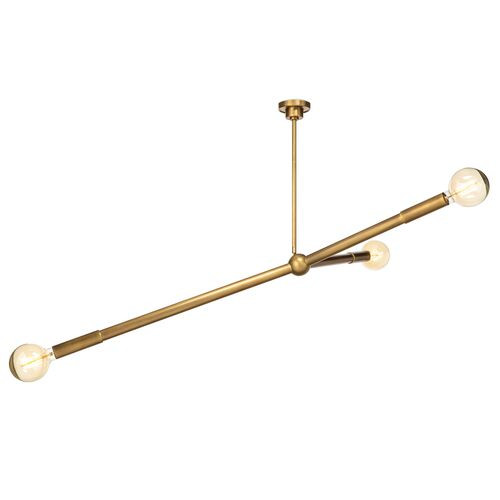 Talon Chandelier, Natural Brass | One Kings Lane