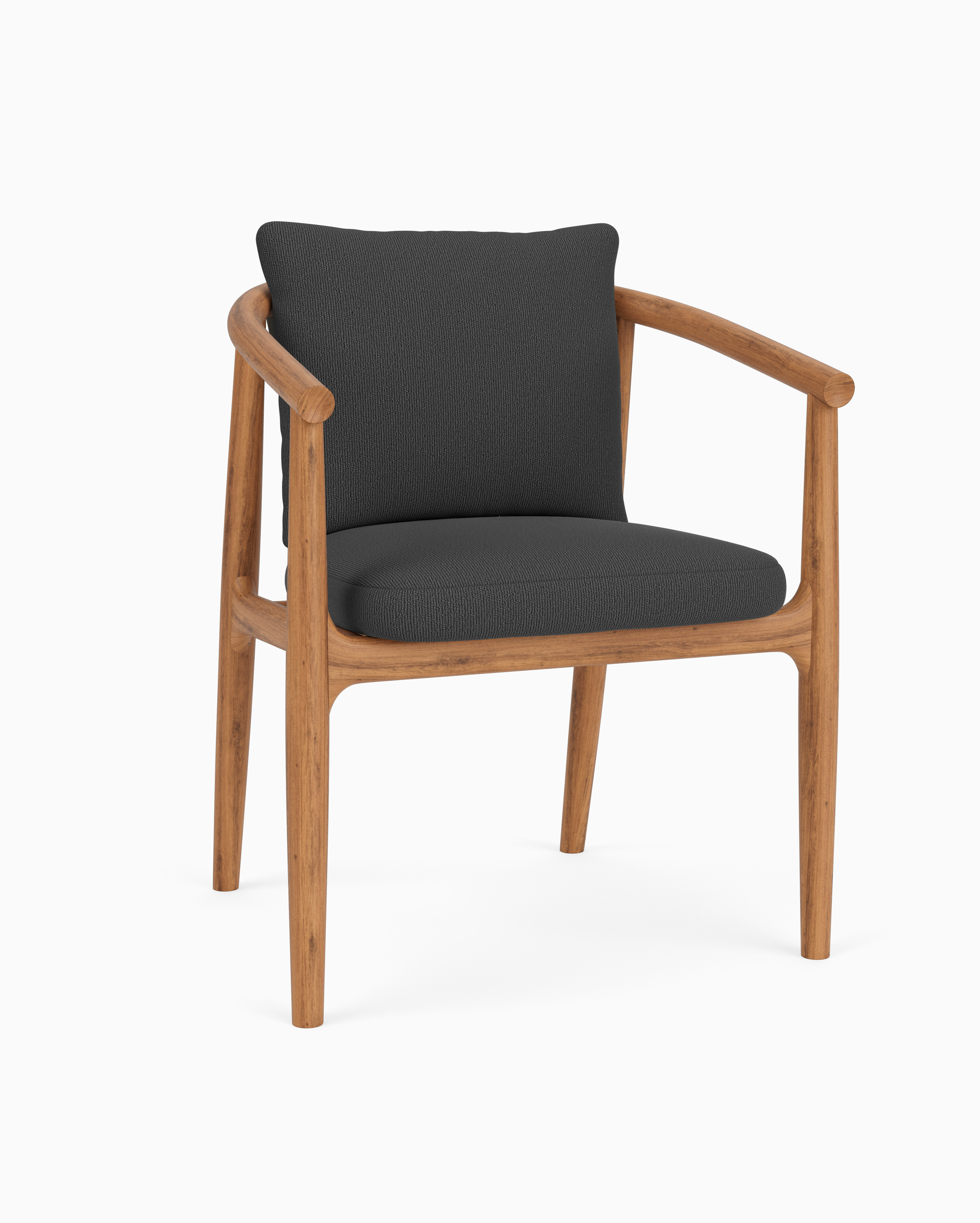 Outdoor Dillon Dining Chair | Modern Teak Outdoor Seating | Denver Modern