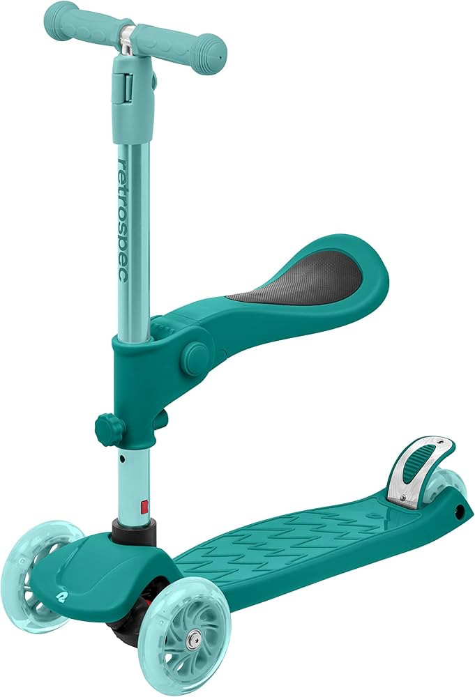 Retrospec Chipmunk Plus Kids’ Kick Scooter 3+ Years - Height Adjustable 3 Wheel Scooters - Lear... | Amazon (US)
