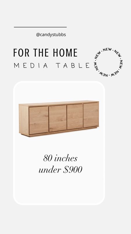 Just ordered media console that’s 80in long. Under $900 in stock west elm

#LTKhome #LTKHoliday #LTKfamily