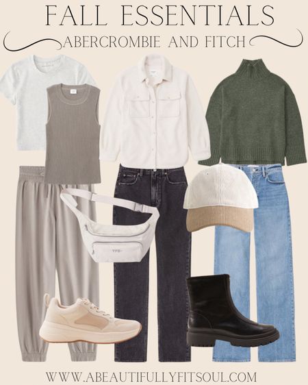 Fall Essentials at Abercrombie and Fitch. Get 20% off site wide during the exclusive LTK sale! Fall outfits, fall fashion, fall shoes, fall boots, fall staples, fall style, fall sale, fall fashion 2023. 

#LTKSale #LTKsalealert #LTKstyletip