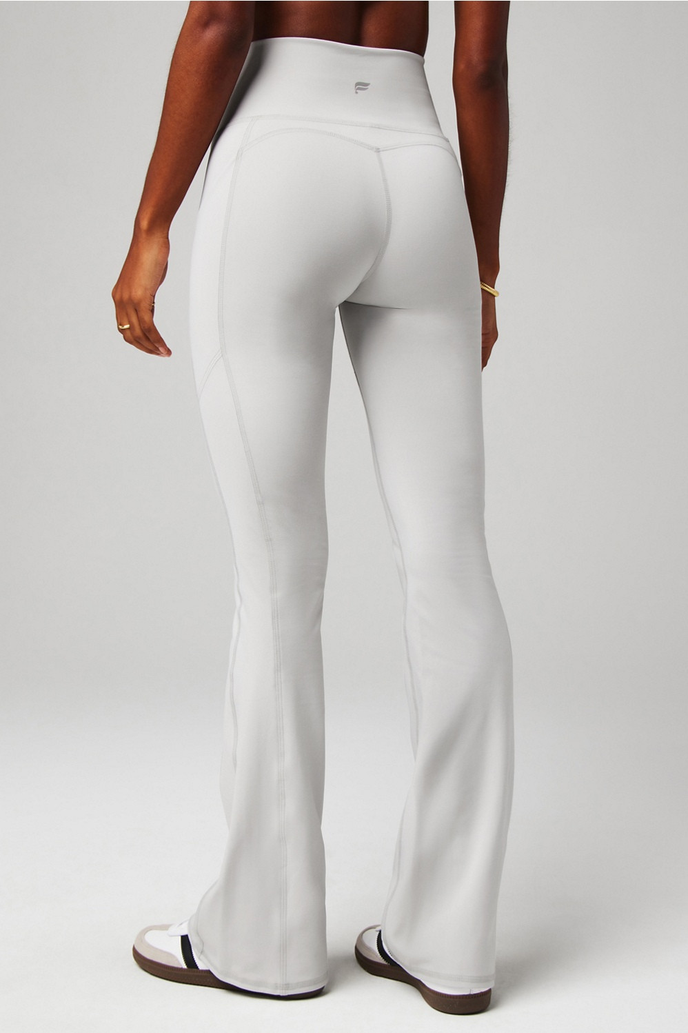 Oasis PureLuxe High-Waisted Pocketed Kick Flare | Fabletics - North America