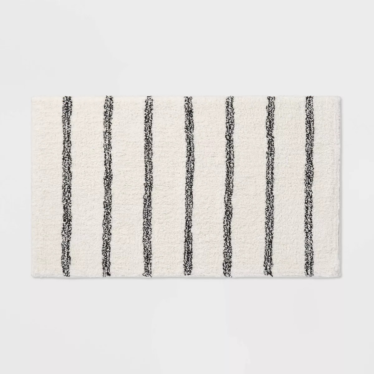 Striped Kids' Bath Rug Black & White - Pillowfort™ | Target