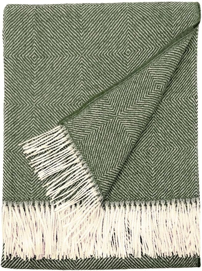 Alpaca Home | Dynasty Throw Blanket | 100% Pure Baby Alpaca Wool • Hypoallergenic, Soft & Cozy ... | Amazon (US)
