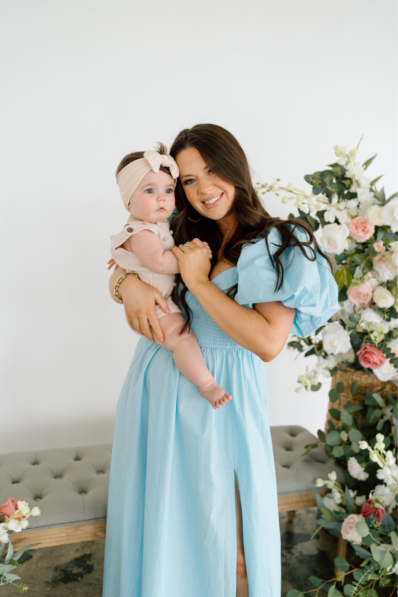 Mother’s Day mommy & me photos 💙 our outfits are linked here!

#LTKfamily #LTKbaby #LTKstyletip