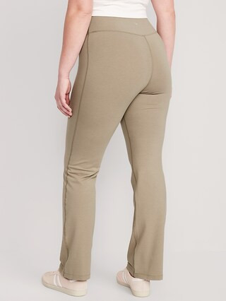 Extra High-Waisted PowerChill Hidden-Pocket Slim Boot-Cut Pants for Women | Old Navy (US)