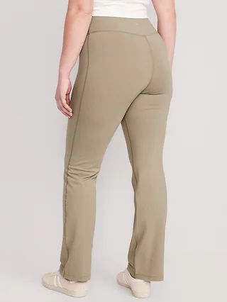 Extra High-Waisted PowerChill Hidden-Pocket Slim Boot-Cut Pants for Women | Old Navy (US)