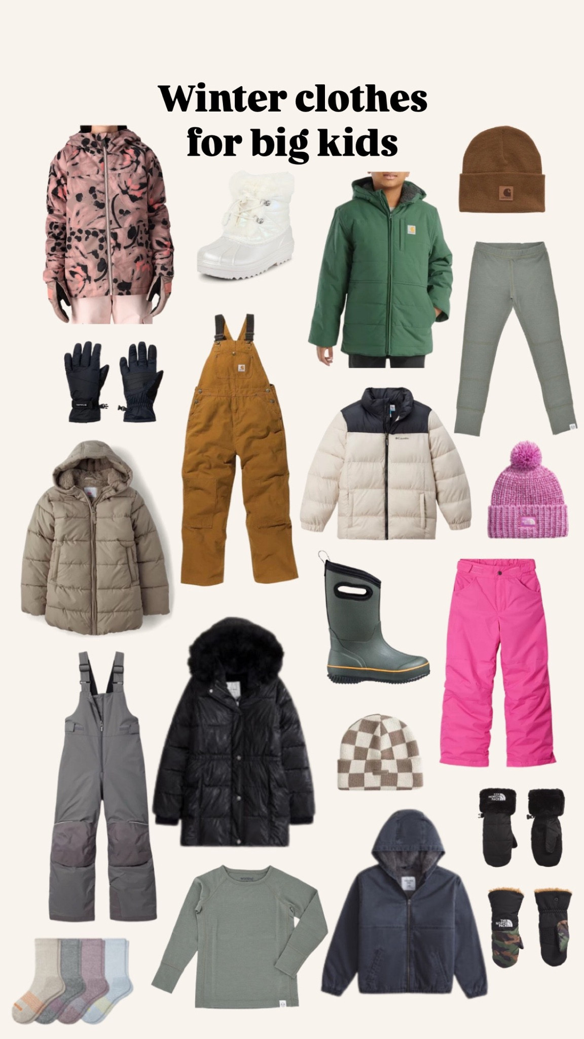 winter clothes for big kids❄️

#LTKFamily #LTKSeasonal #LTKKids