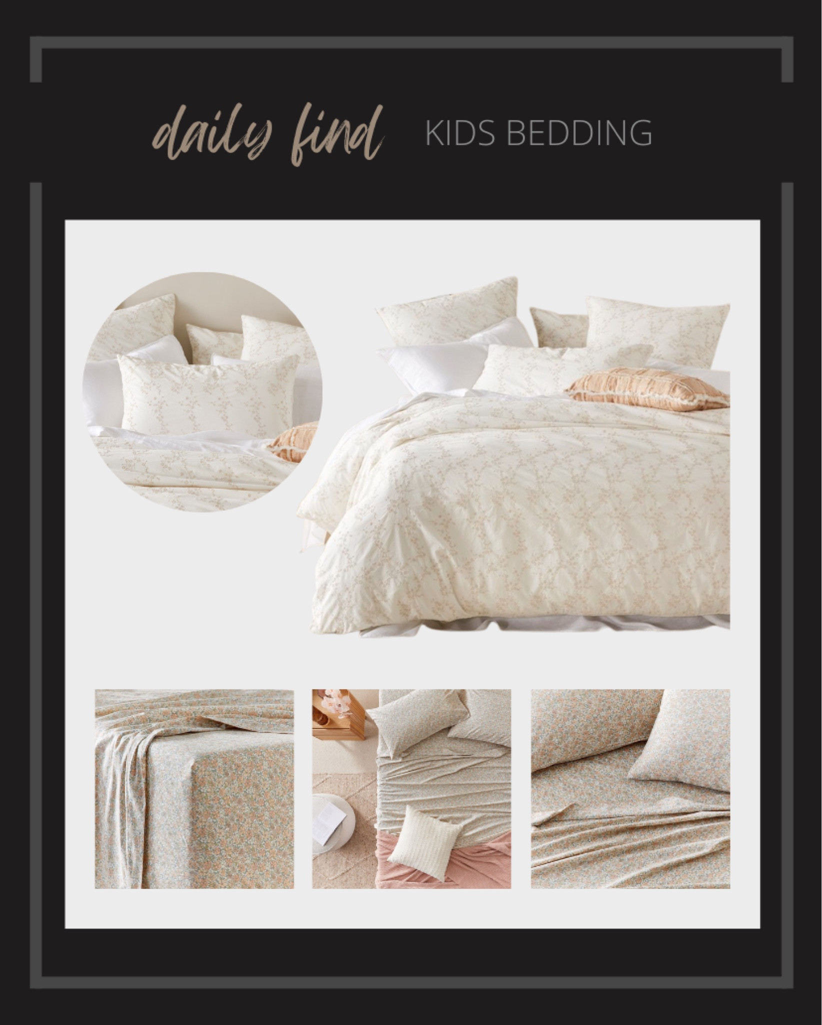 Spring Blossom Bedding

#LTKkids #LTKstyletip #LTKhome