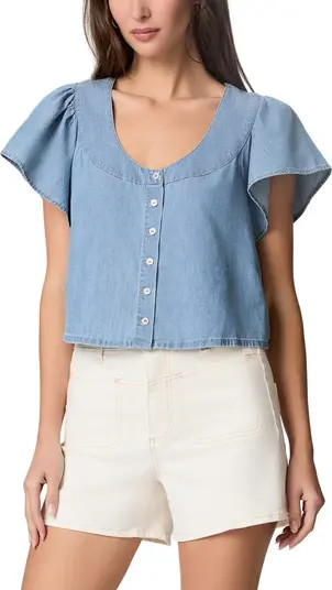 Belle Chambray Button-Up Shirt | Nordstrom