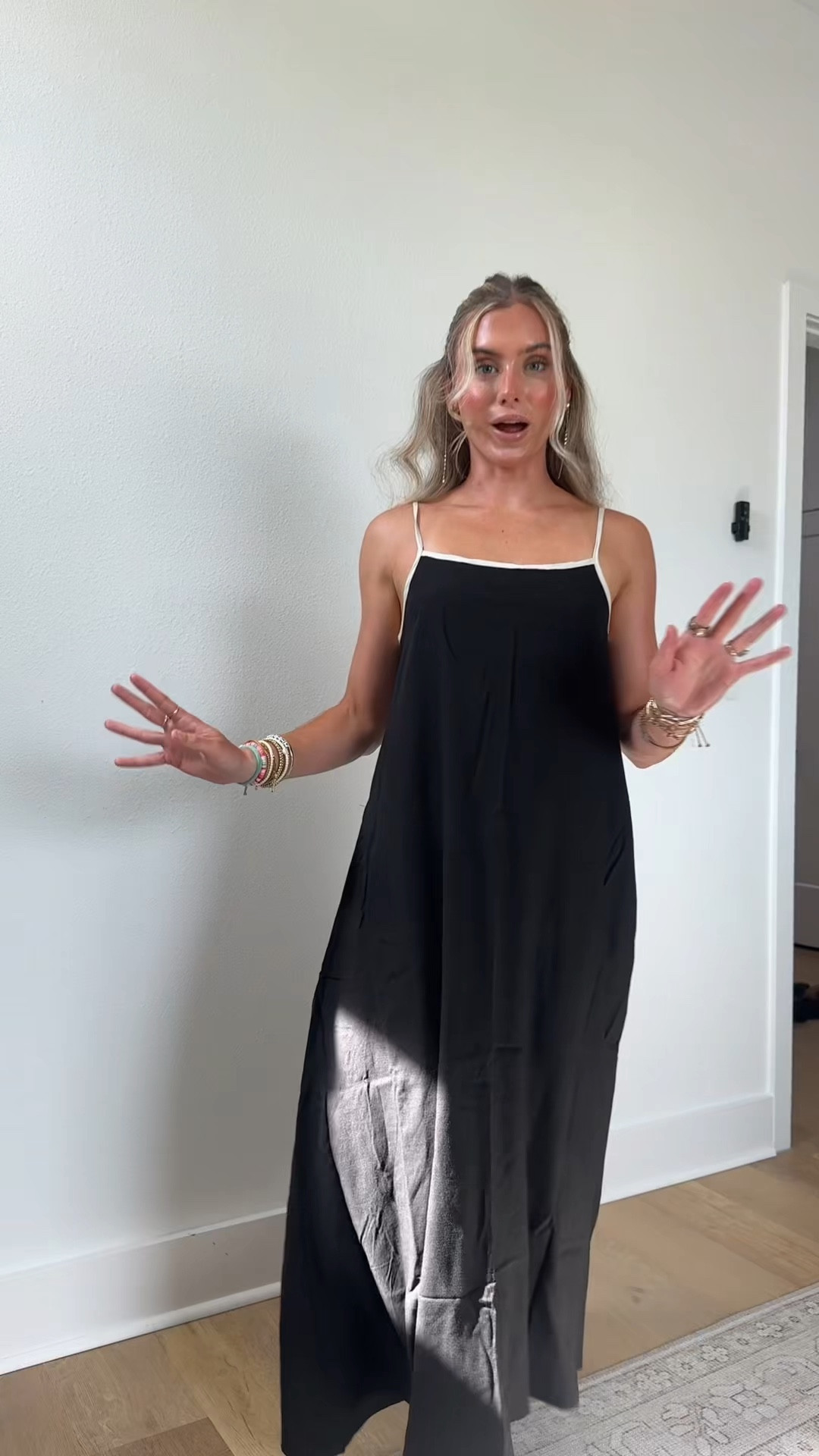 Amazon size XS CHARTOU Women Summer Spaghetti Straps Linen Sleeveless Maxi Long Flowy Dress

#LTKootd #LTKSaleAlert #LTKTravel