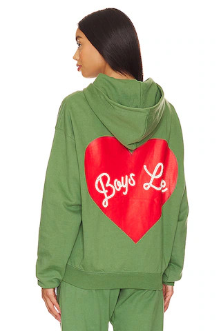Boys Lie Charmer Hoodie in Green from Revolve.com | Revolve Clothing (Global)