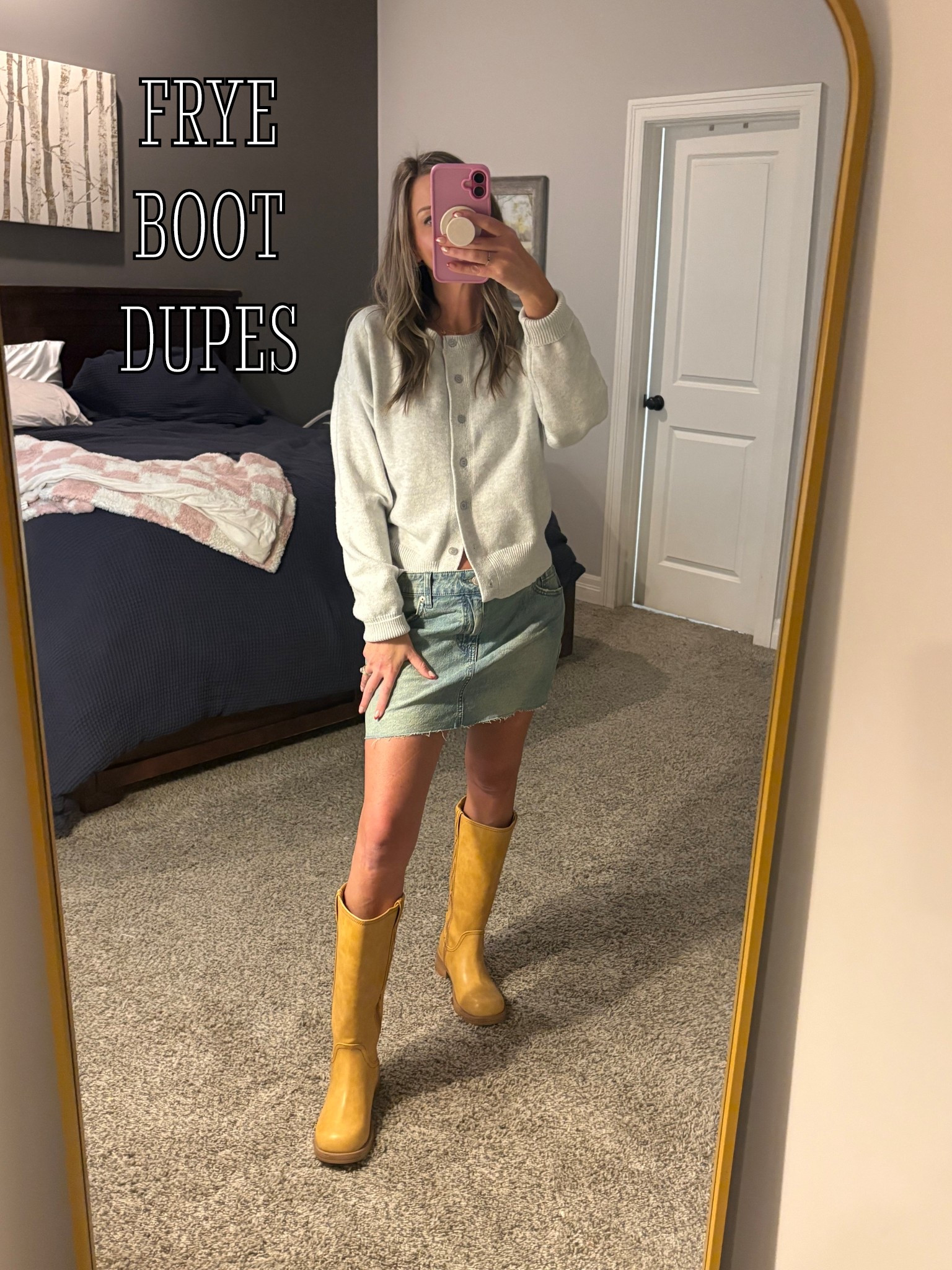 $400 cheaper too 🤩 #fryeboots #boots #dupe

#LTKSeasonal #LTKgrwm #LTKootd