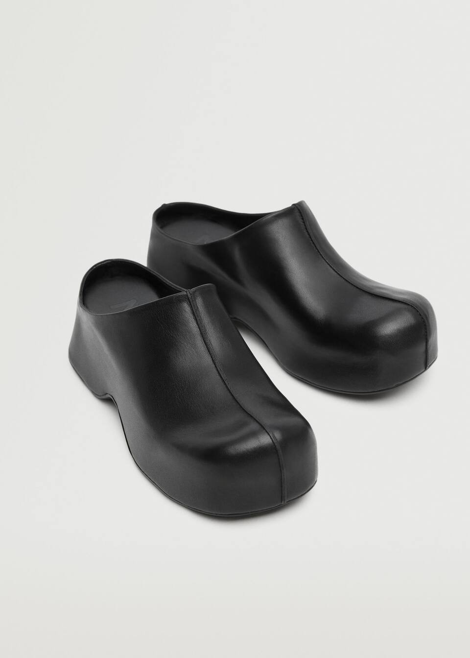 Leder-Clogs | MANGO (DE)