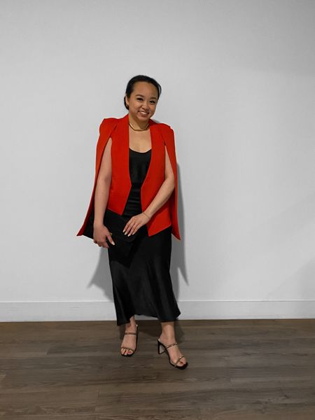 While this red cape blazer is old, this silhouette will never go out of style!

Sharing some great cape blazers to dress up your looks for work, girls night out, weddings, and date night.

#LTKworkwear #LTKstyletip #LTKwedding