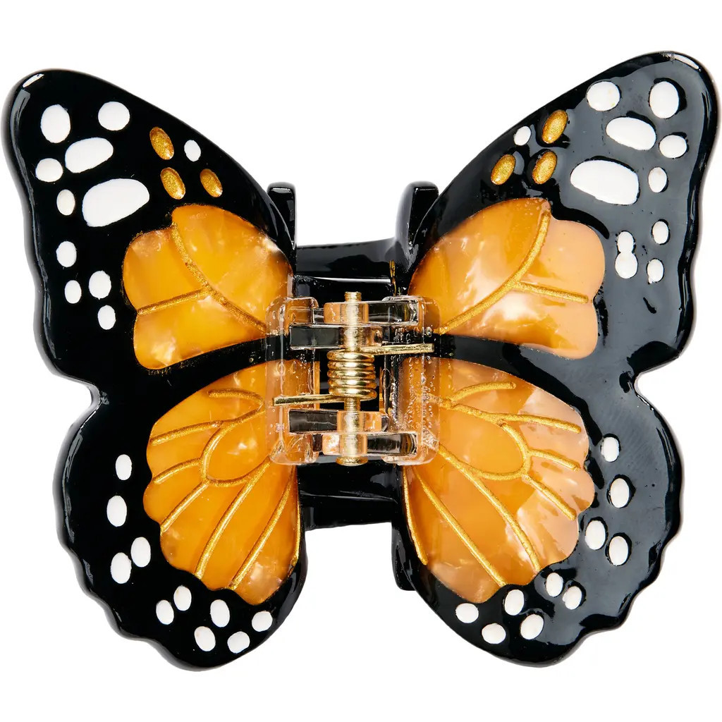 Solar Eclipse Mini Monarch Hair Claw Clip in Orange at Nordstrom | Nordstrom