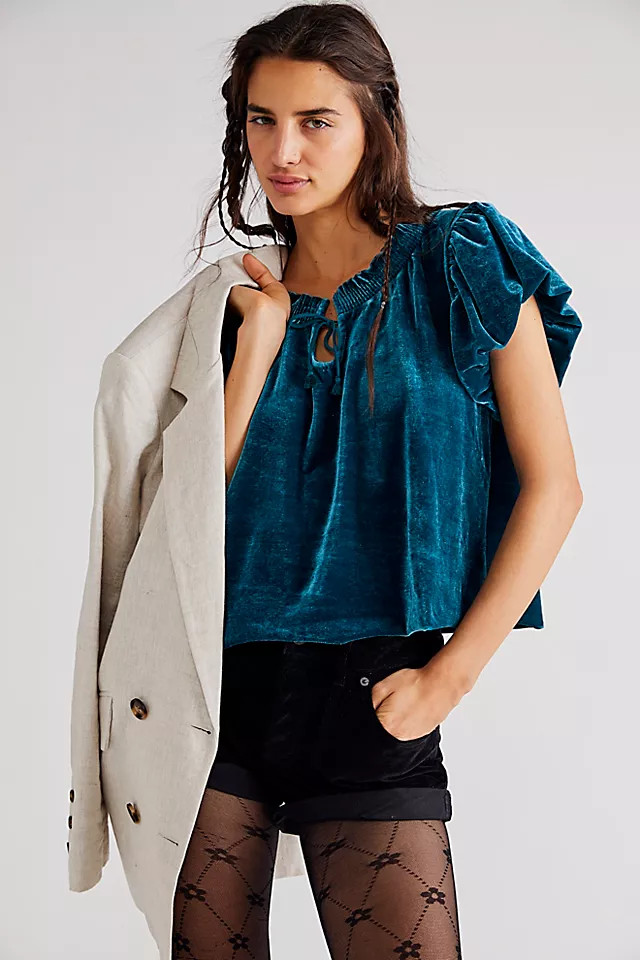 Terese Velvet Top | Free People (Global - UK&FR Excluded)