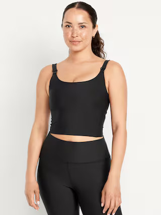 Maternity PowerSoft Nursing Sports Bra | Old Navy (US)