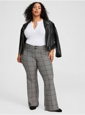 Trouser A-Line Flare Studio Luxe Ponte Pant | Torrid (US & Canada)