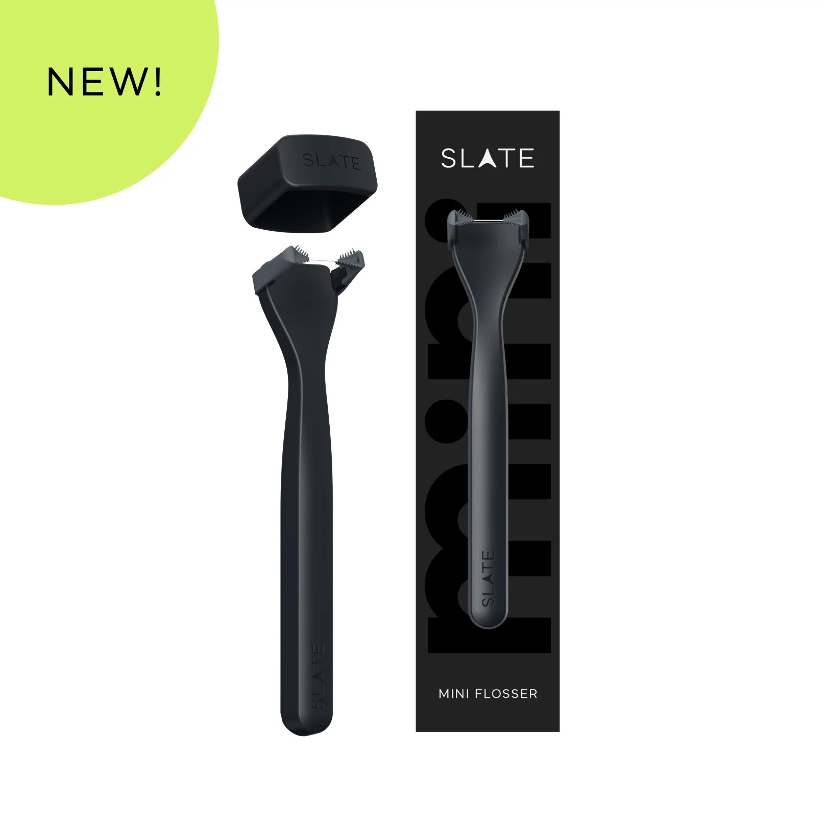Slate Mini Flosser - BLACK | Slate Flosser