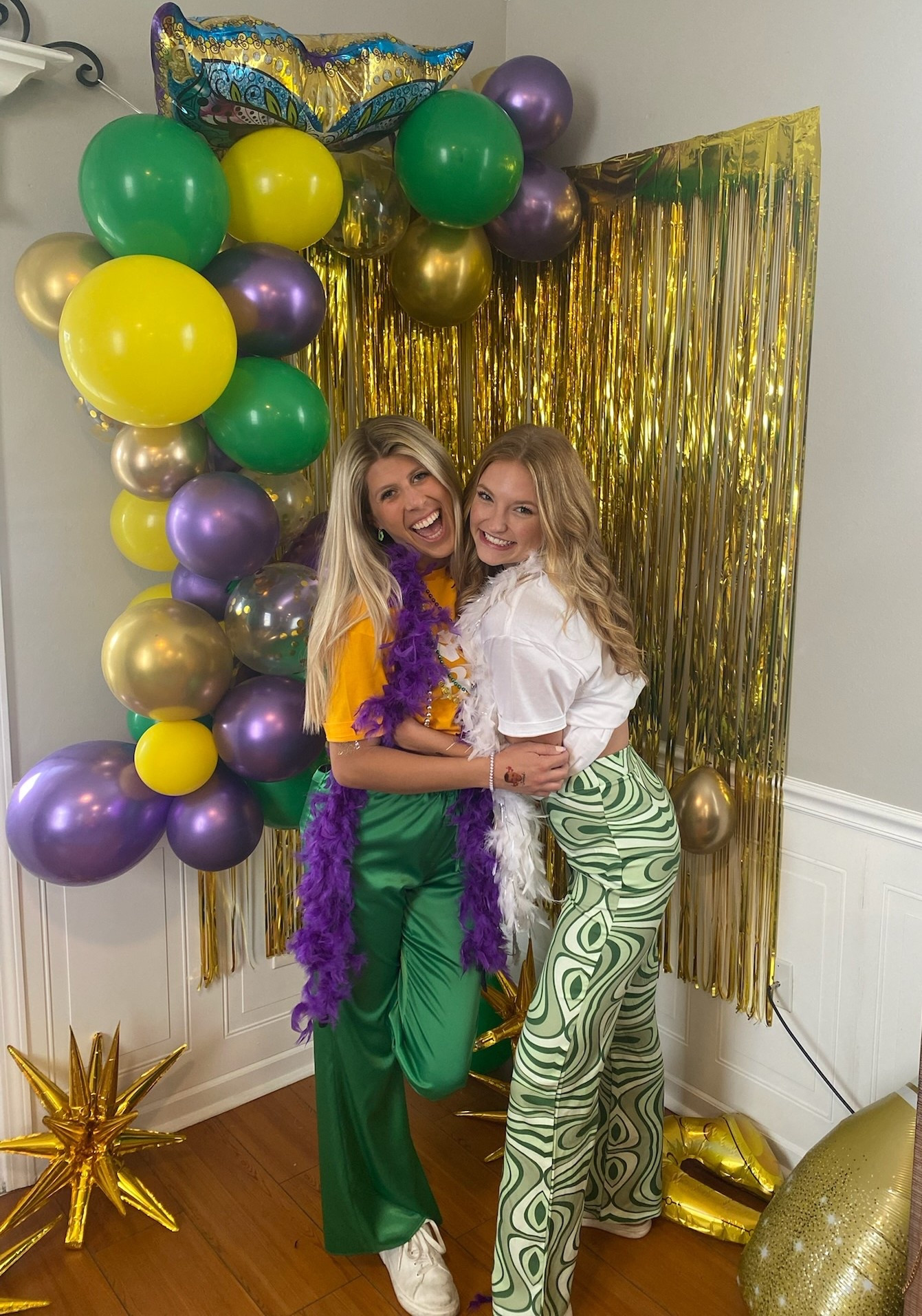 Mardi Gras is around the corner. Subtle brag but I threw the best Mardi Gras Bachelorette in NOLA! Here’s some inspo & favorite products I found to throw a killer party. 🤍💜💚💛

Mardi Gras Outfit | Green Pants | Mardi Gras Party | New Orleans 

#LTKFindsUnder100 #LTKSeasonal #LTKootd