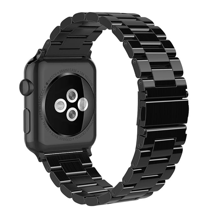 Simpeak Stainless Steel Band Strap Compatible Apple Watch 38mm 40mm Series 1 Series 2 Series 3 Ap... | Amazon (US)
