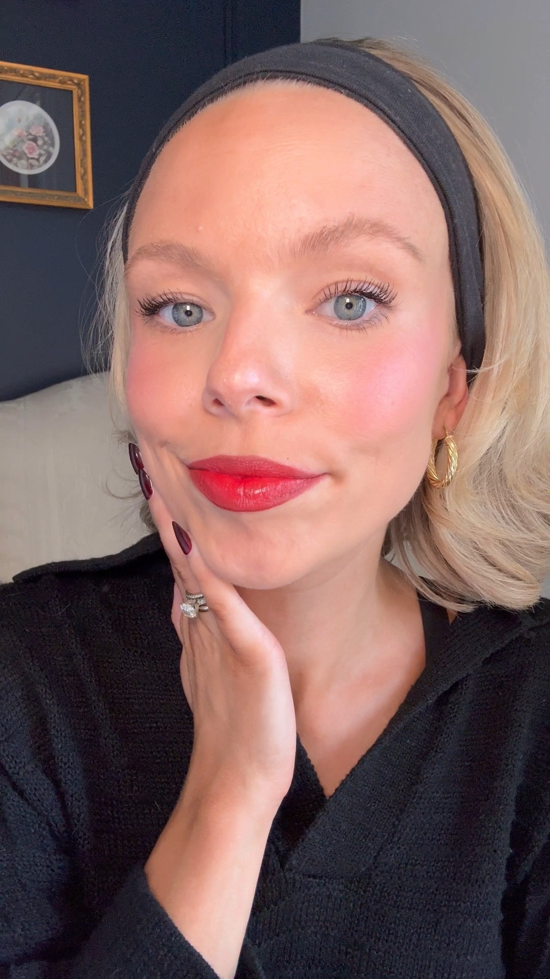 Nude combo # 1:
• Make Up For Ever pencil in shade “Anywhere Caffeine”
• Gxve Matte Lipstick in Tomboy
• Iconic London Lip Oil in clear 

Strawberry combo #2:
• Make Up For Ever pencil in shade Up and Down Tan
• Tarte Maracuja Lip Balm in Strawberry

Red Combo #3: 
• Make Up For Ever pencil in Universal Earth
• Dior Lipstick in shade 080