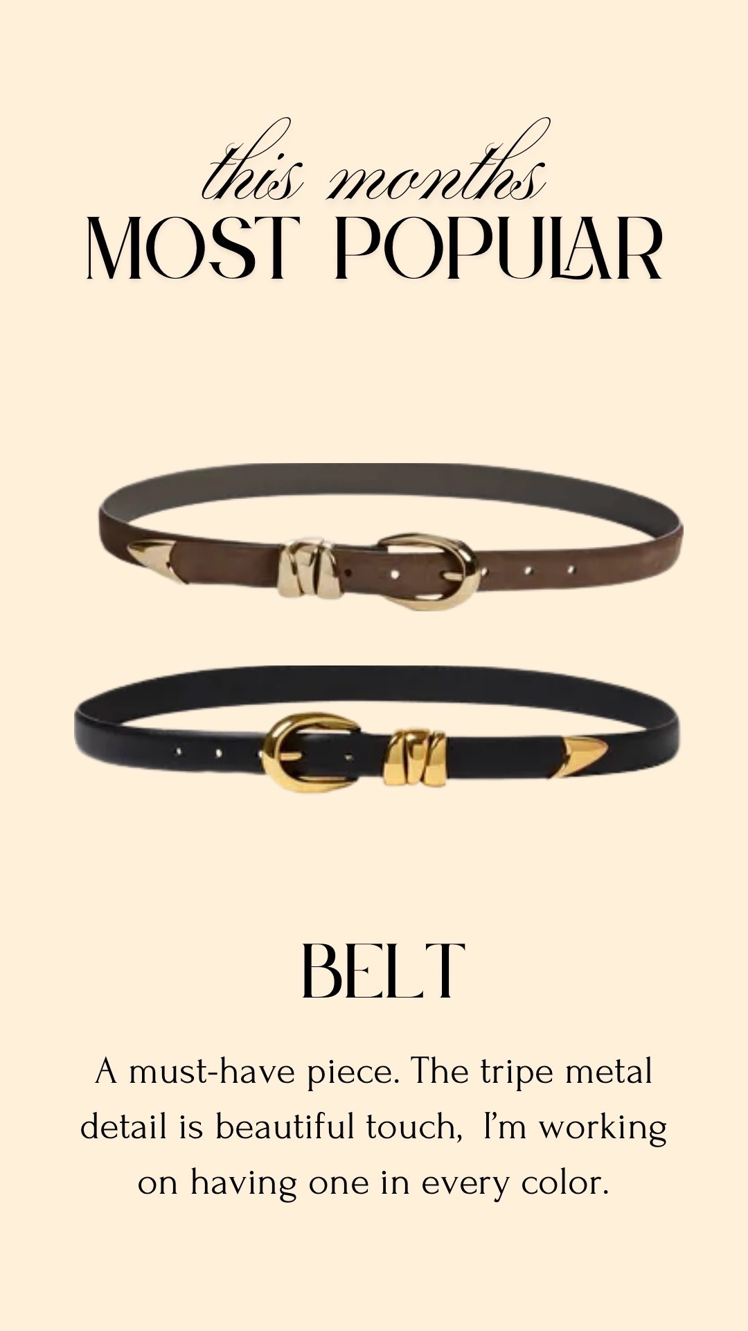 The best belt 🤎🖤

#LTKGiftGuide #LTKFindsUnder100 #LTKStyleTip