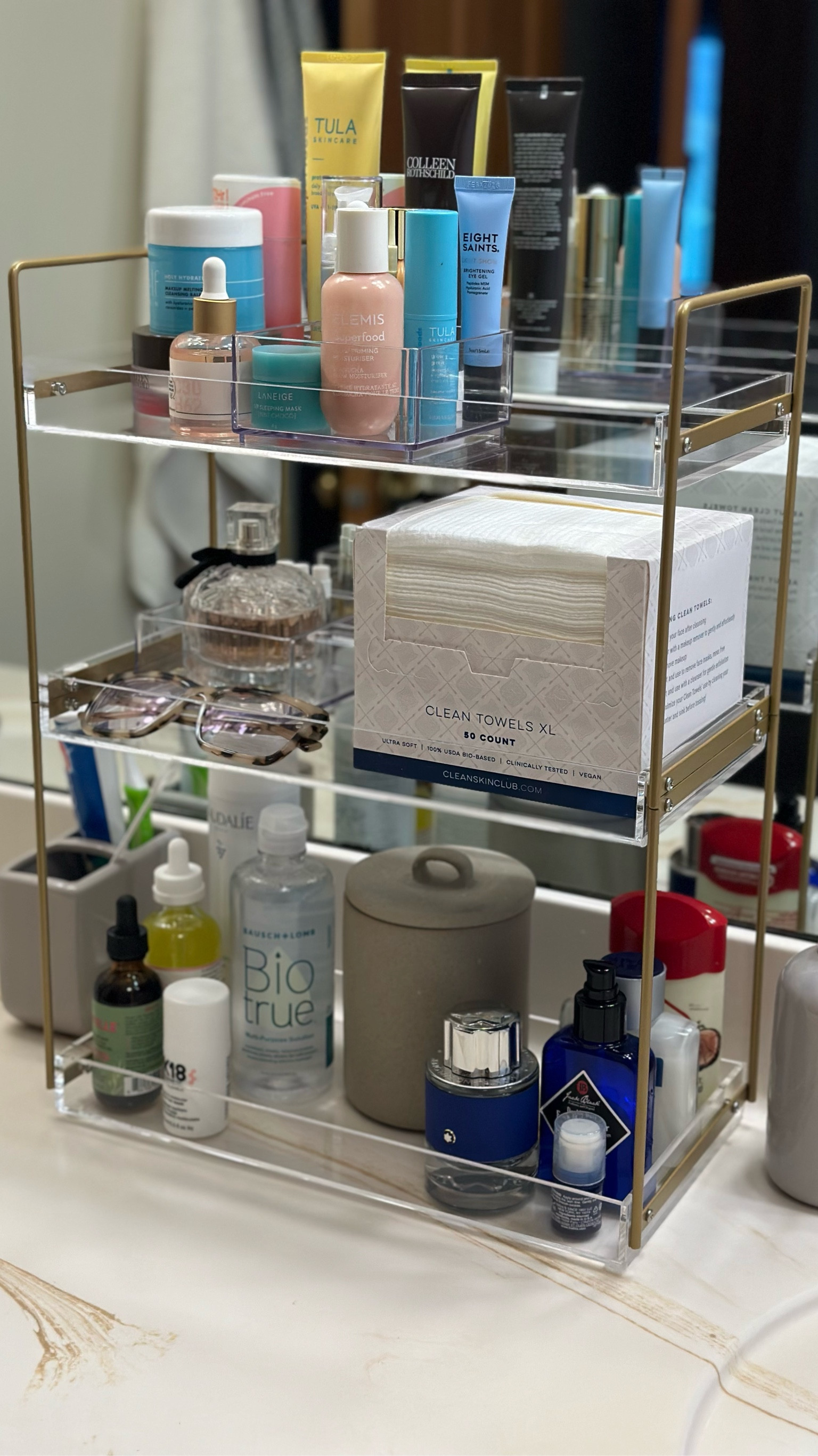 New bathroom counter organizer! Perfect to hold all of our skincare and most used daily products. Easy to put together and sturdy!

Undeniablyelyse.com

Amazon finds, bathroom must haves, organizer, beauty care, skincare holder

#LTKfindsunder50 #LTKhome #LTKbeauty