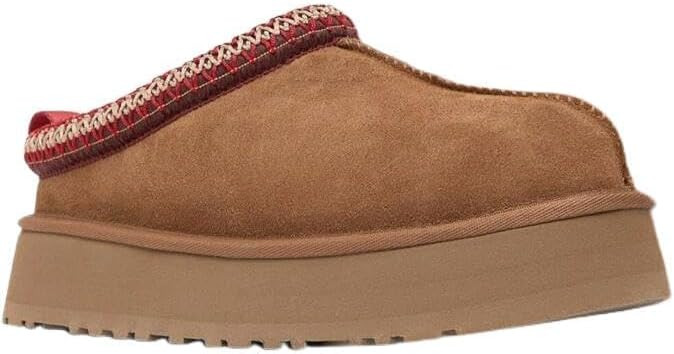 Women's Slippers Platform Mini Boots Ankle Short Boot Tasman Slippers Slip on Fur Fleece Lined Ta... | Amazon (US)