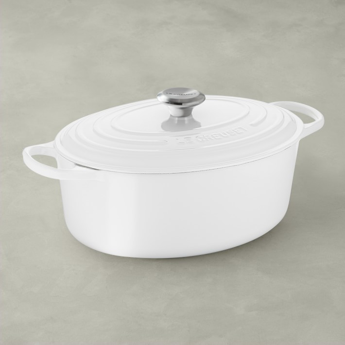 Le Creuset Signature Enameled Cast Iron Oval Dutch Oven, 8-Qt., Red | Williams-Sonoma