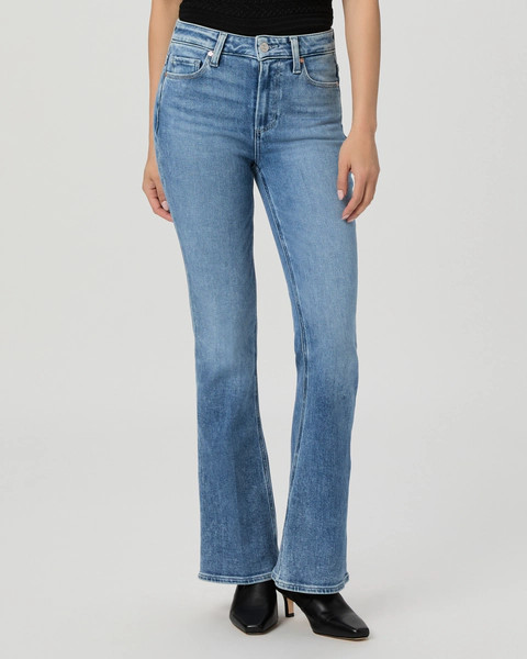 High Rise Laurel Canyon Petite Bootcut Jean | Paige