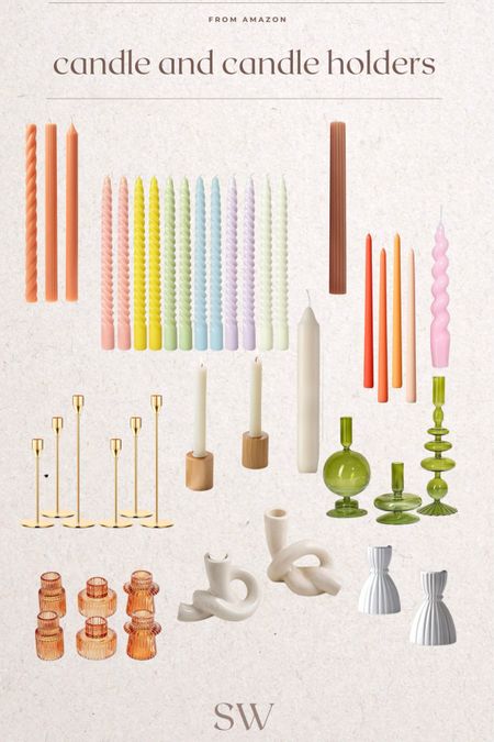 candlesticks and candle holders from Amazon! 🕯️

#LTKFindsUnder50 #LTKHome #LTKStyleTip