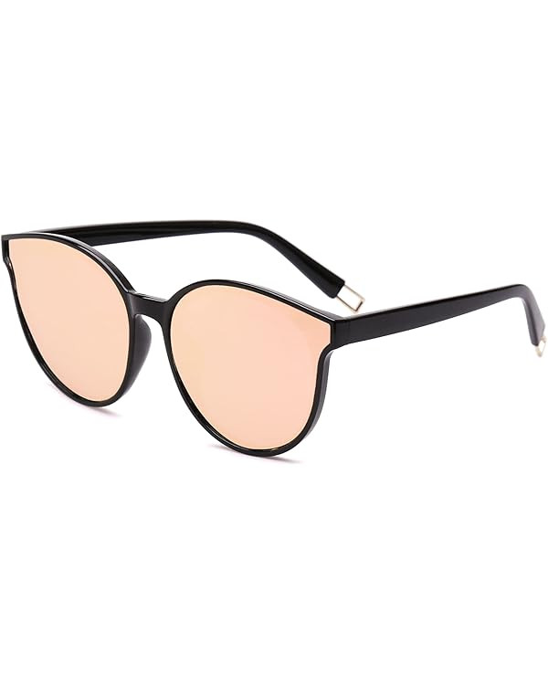 SOJOS Oversized Round Sunglasses for Women and Men | Amazon (US)