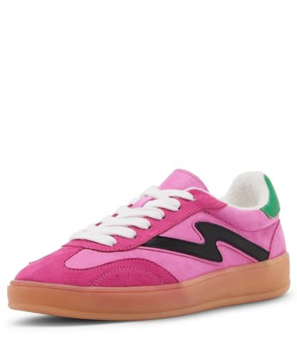 Madden Girl Women's Giia Sneaker, Pink Multi, 5 | Amazon (US)