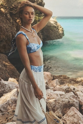 Starfish Shell Charm Rope Necklace | Anthropologie (US)