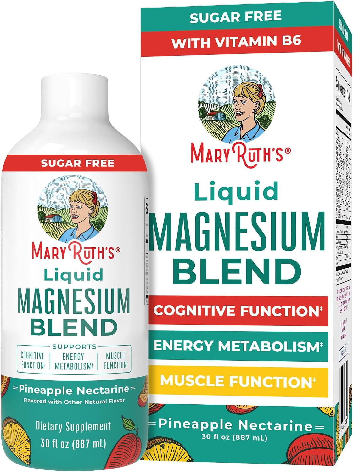 Liquid Magnesium Supplement by MaryRuth's | with Magnesium Taurate | Magnesium Malate | Ages 4 & ... | Amazon (US)