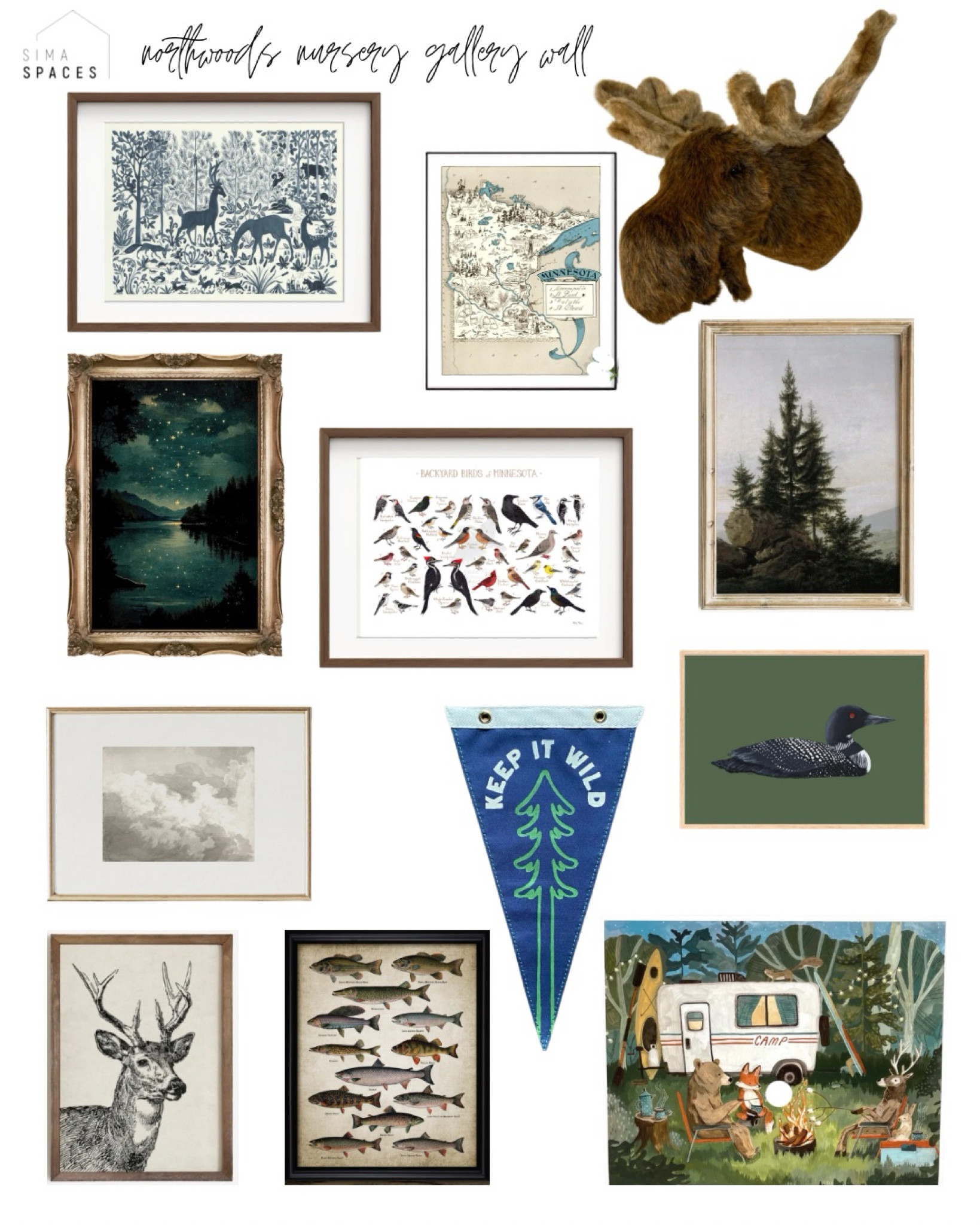 Shop baby boy’s gallery wall 🫎🌲 all items are from Etsy! Frames are TBD for all, but I love Michael’s, Target, Homegoods, & vintage for frames 🖼️

#LTKHome #LTKFamily #LTKBaby