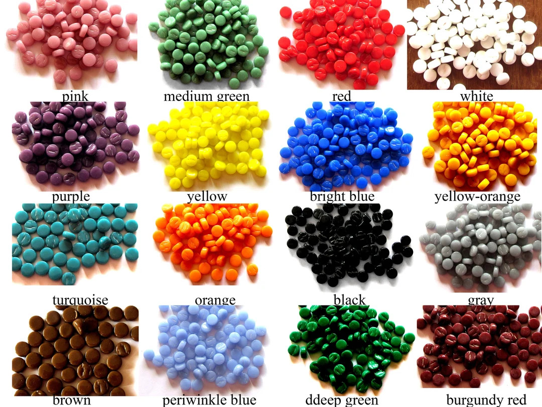 100 Round Mosaic Tiles, Round Ottoman Tiles, Tiny Mosaic Tiles, Round Glass Tiles, Turkish Tiles,... | Etsy (US)