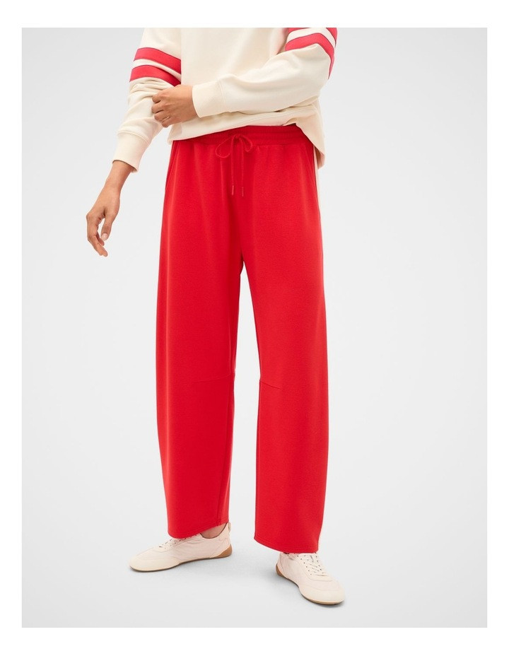 Seed Heritage Side Stripe Barrel Leg Pant Red L | Myer