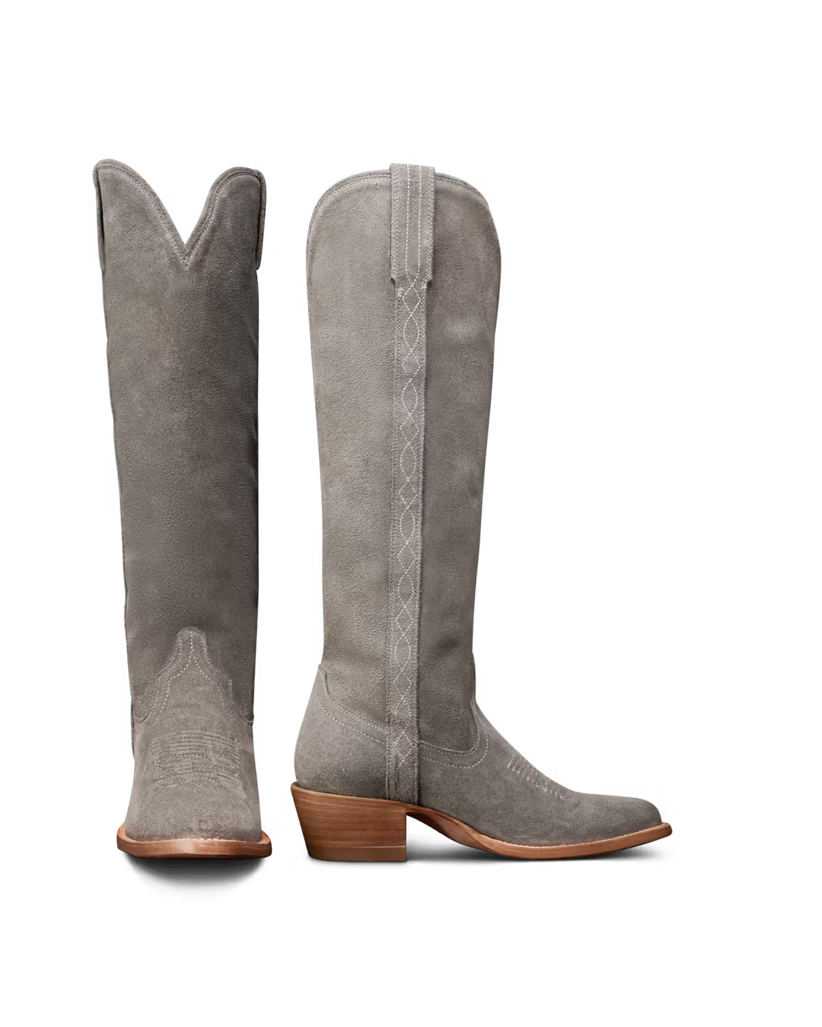 The Abby in Charcoal Suede - Women's Cowgirl Boot | Tecovas | Tecovas
