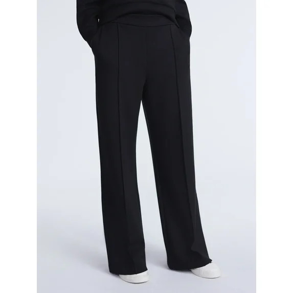 Scoop Women’s and Women’s Plus New Scubaknit Seamed Sweatpants, Regular and Short Lengths, Si... | Walmart (US)